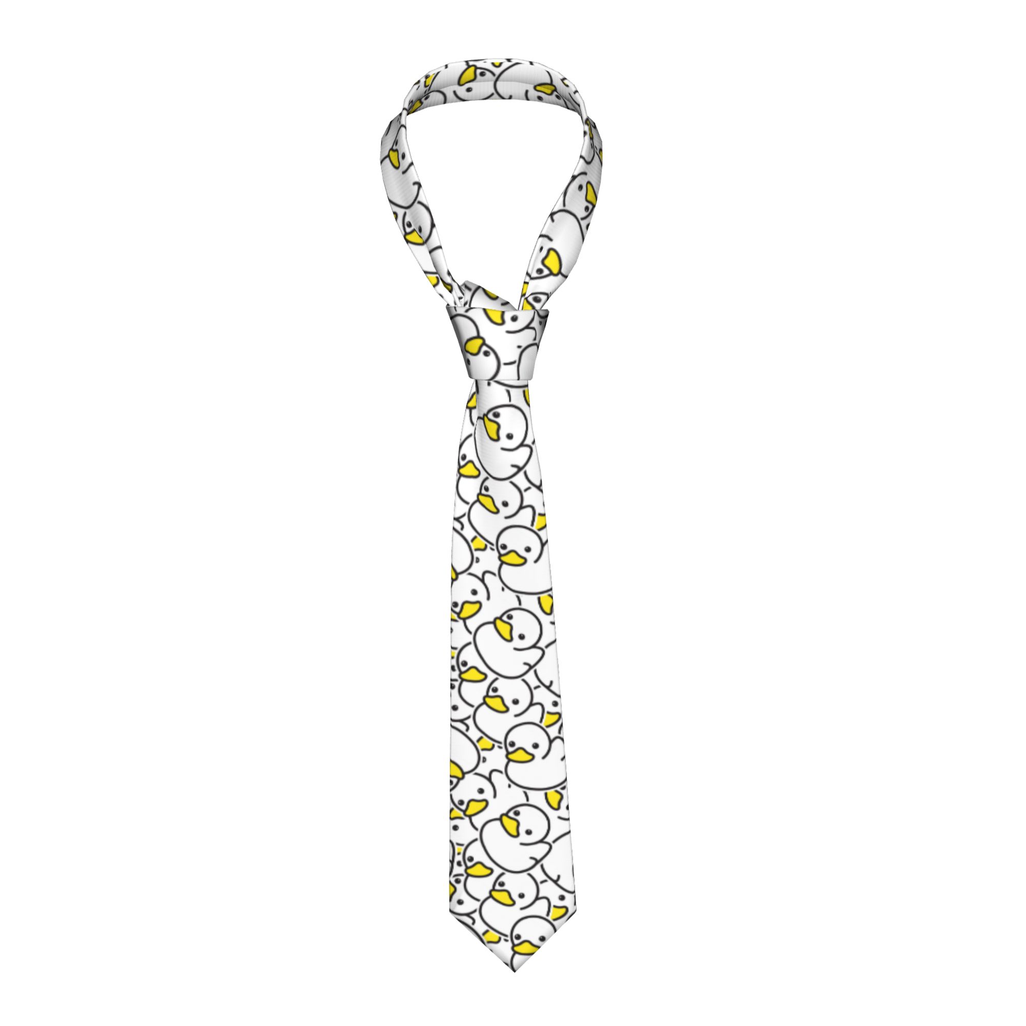 Women Accessories Vector - Men's Tie Duck Seamless Pattern Vector