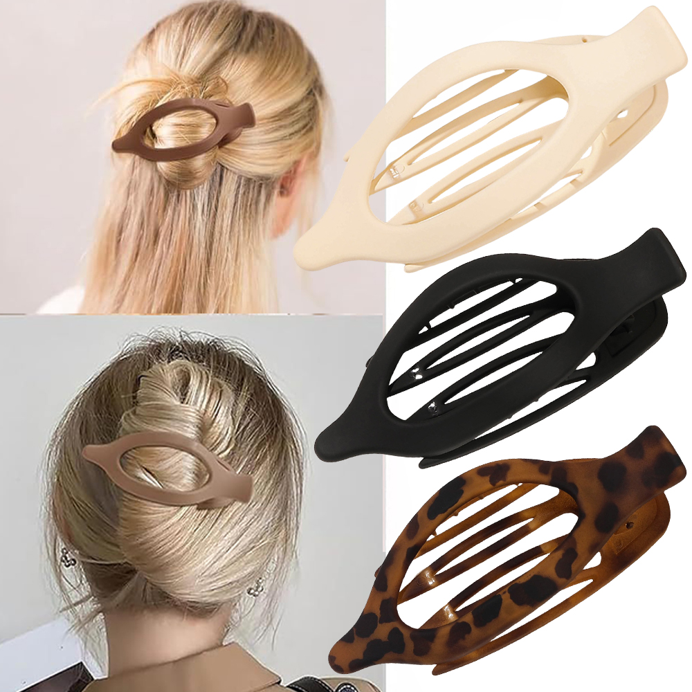 Hair Claw Clip Set - Matte Hair Claw Clip Barrette Duckbill