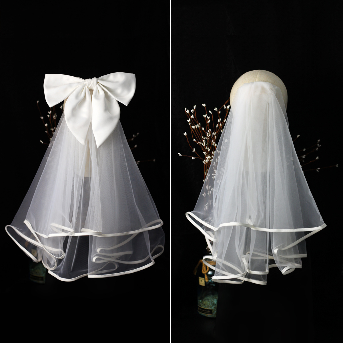 Women'S Accessories Manufacturers - V693 New Retro Style Detachable Dual-Use
