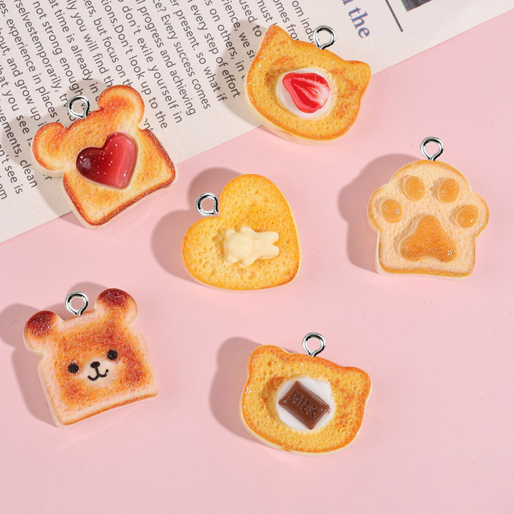 Women'S Key Accessories - 10pcs Heart Bear Cat Animal Shape