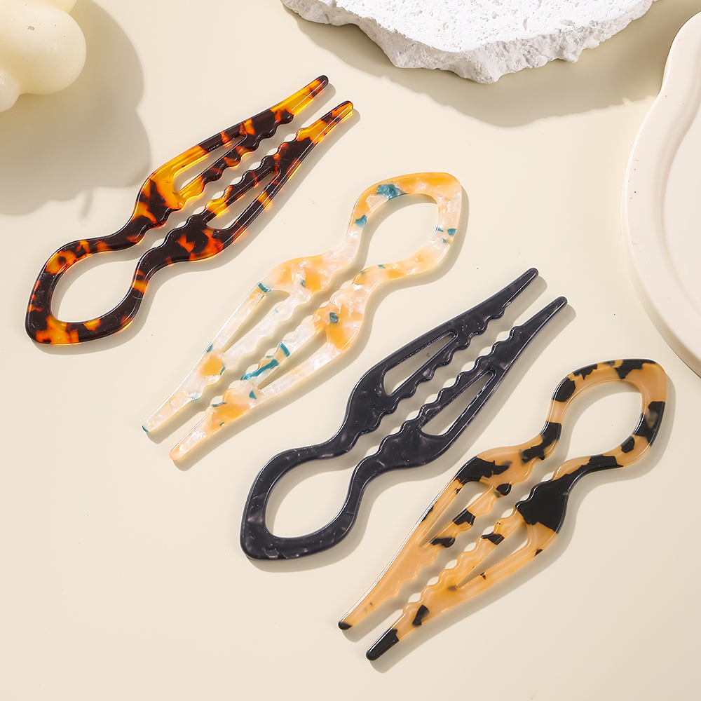 U-Shaped Hair Sticks Tortoises - Young Women'S Accessories recension och pris