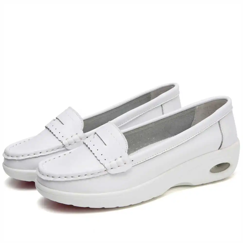 Thick Sole Slipon White Traine - Women Accessories Brand Name Ideas recension och pris