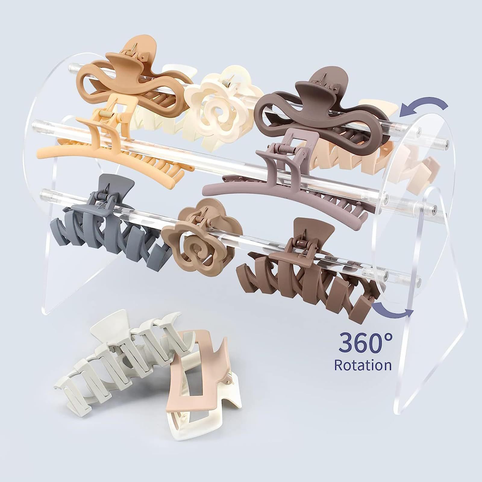 1 Set Acrylic Claw Clip Organi - Hair Claw Clip Set recension och pris
