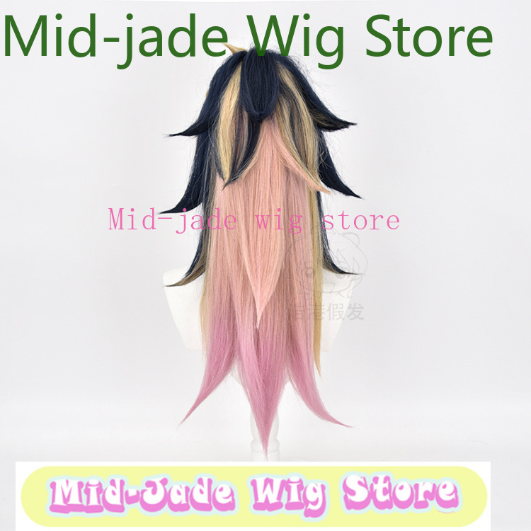 LOL KDA Akali Cosplay Wig Navy - Hair Claw Clip Set recension och pris