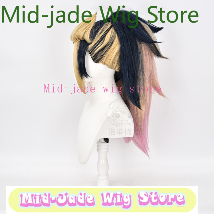 LOL KDA Akali Cosplay Wig Navy - Hair Claw Clip Set recension och pris