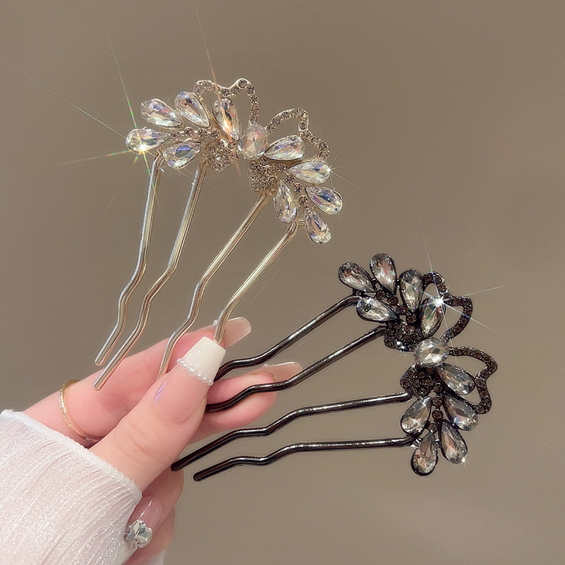 Fashion Rhinestones U-Shaped H - Young Women'S Accessories recension och pris