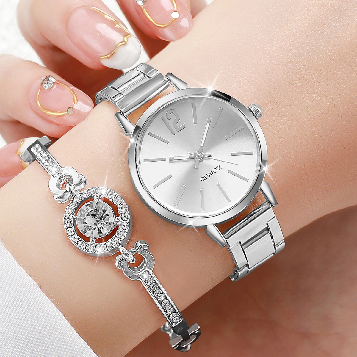 6PCS/Set Women Watches Fashion - Women Accessories Gift Box recension och pris