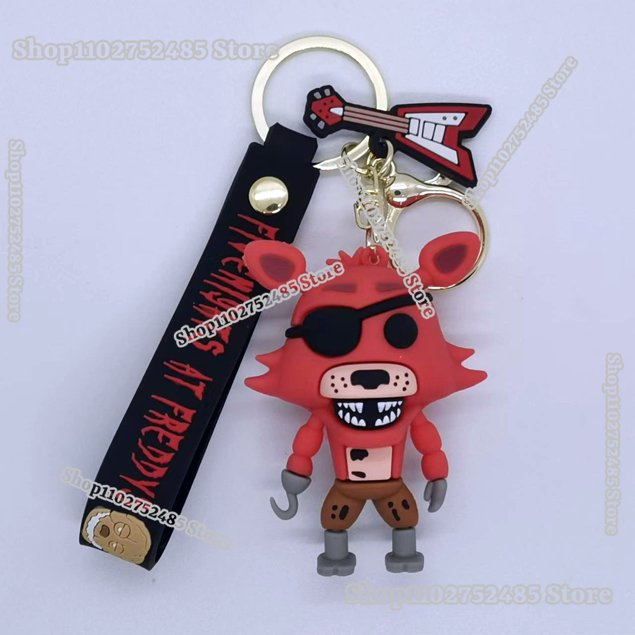 5pcs Cartoon Anime FNAF Figure - Women'S Key Accessories recension och pris