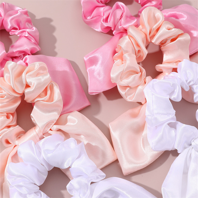 6pcs/set  Daily Chic Bow Scrun - Scrunchie Satin Set recension och pris