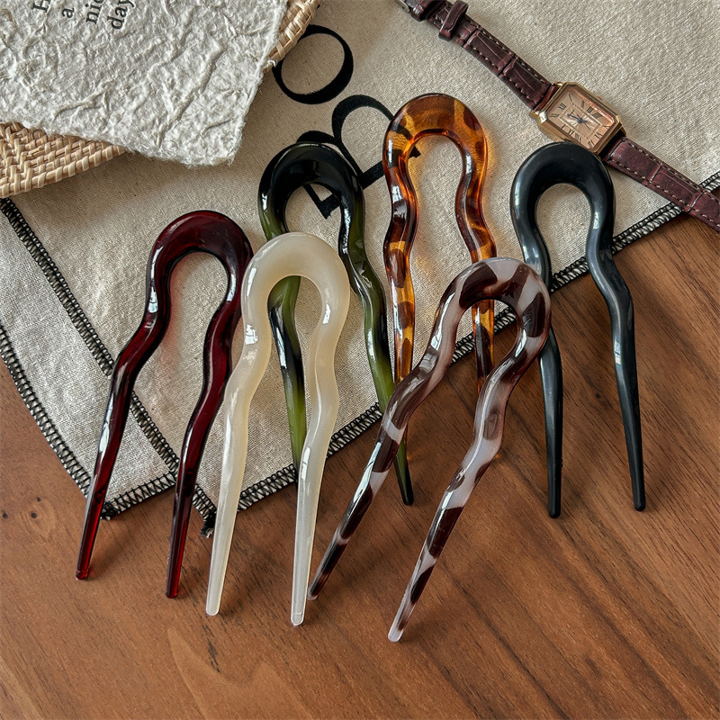 U-Shaped Hair Fork Fashion Tor - Women Accessories Trendy recension och pris