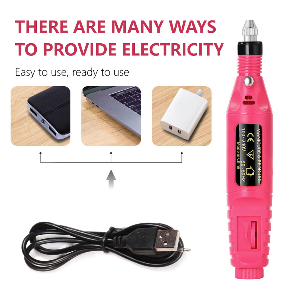 LULAA Electric Nail Drill Kit  - Women Accessories Combo Gift recension och pris