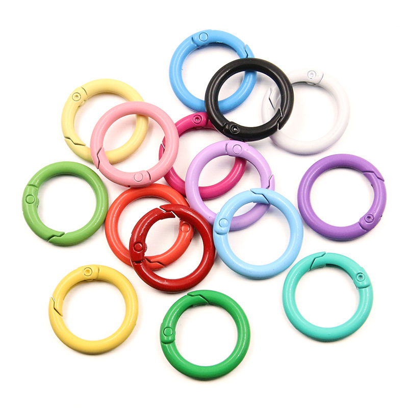 5-20pcs Colorful Spring O Ring - Women'S Key Accessories recension och pris