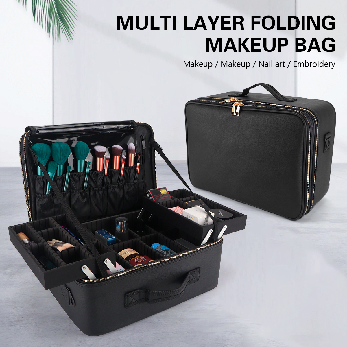 Women Travel Cosmetic Case Org - Women Accessories Holder recension och pris