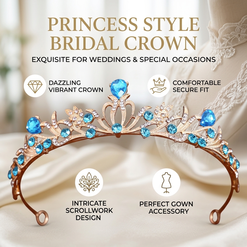 Crystal Wedding Tiaras And Cro - Women'S Accessories And Jewelry recension och pris