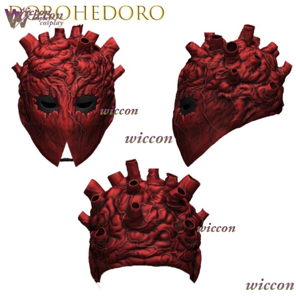 Dorohedoro Shin Heart Mask Lat - Women Accessories Sale recension och pris