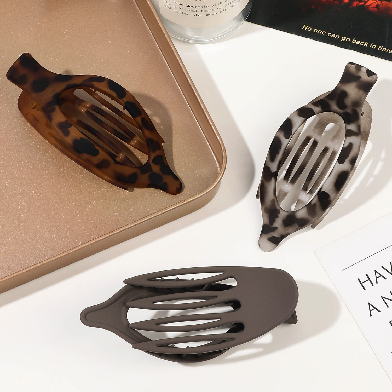 Matte Hair Claw Clip Barrette  - Hair Claw Clip Set recension och pris