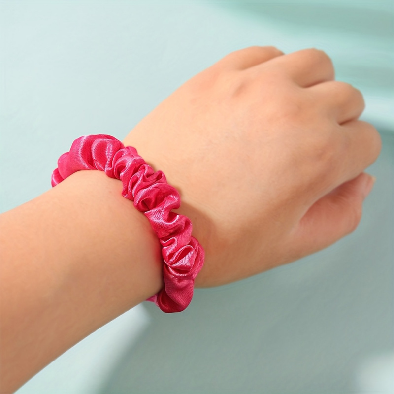 50pcs Satin Scrunchies, Elegan - Scrunchie Satin Set recension och pris