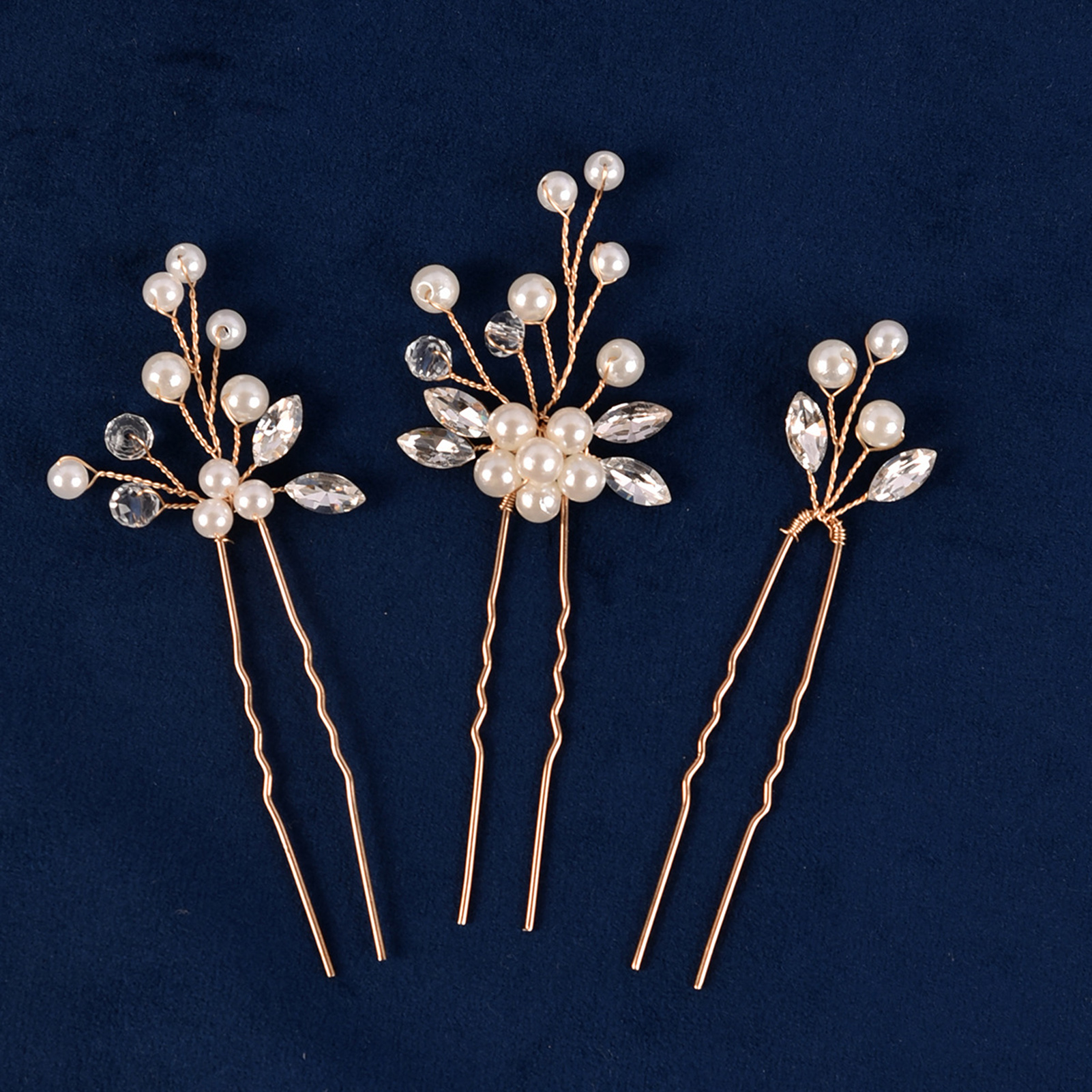 3pcs Bride Hairpin Trendy Hair - Young Women'S Accessories recension och pris