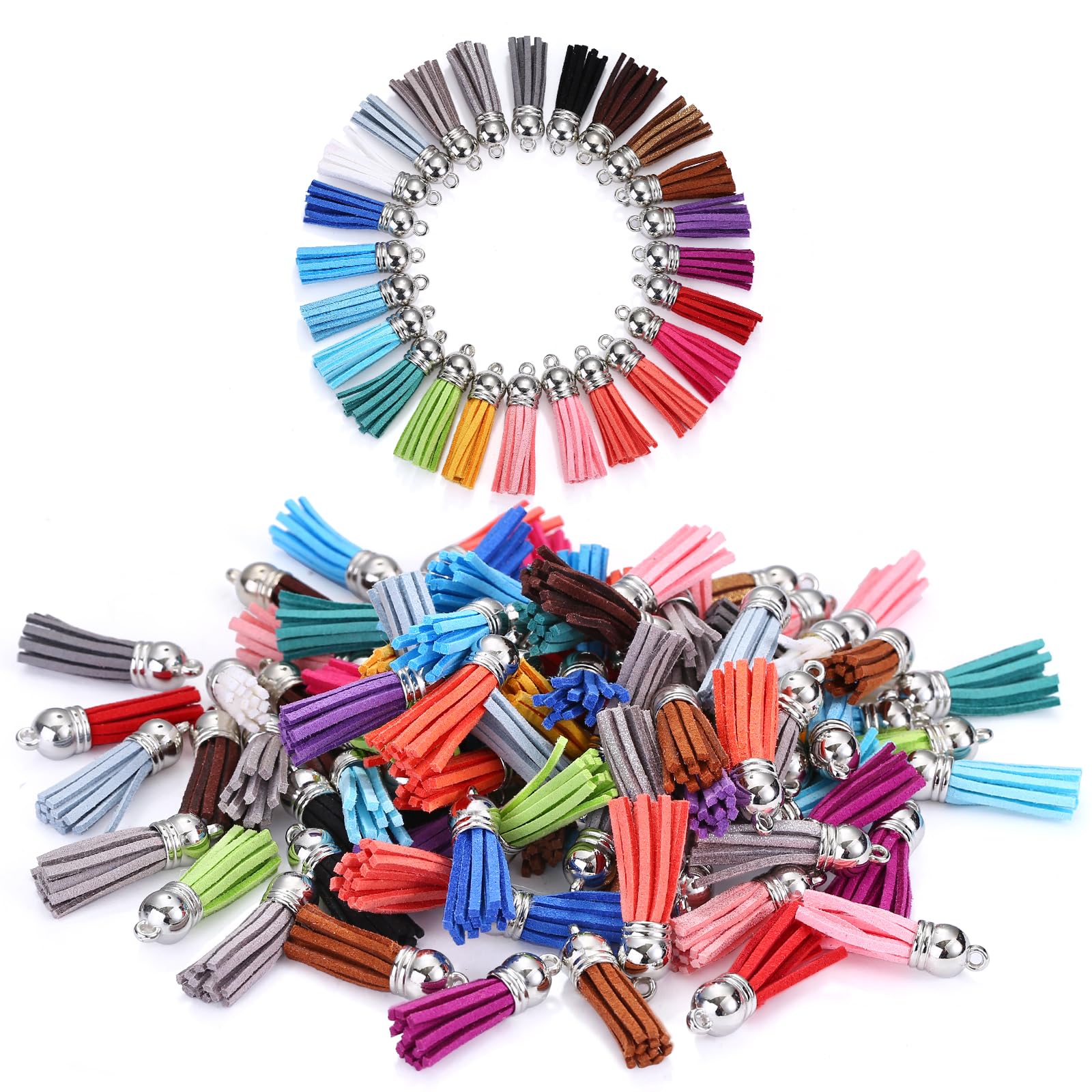 10/20/60 Pcs Mini Tassels Faux - Women'S Key Accessories recension och pris