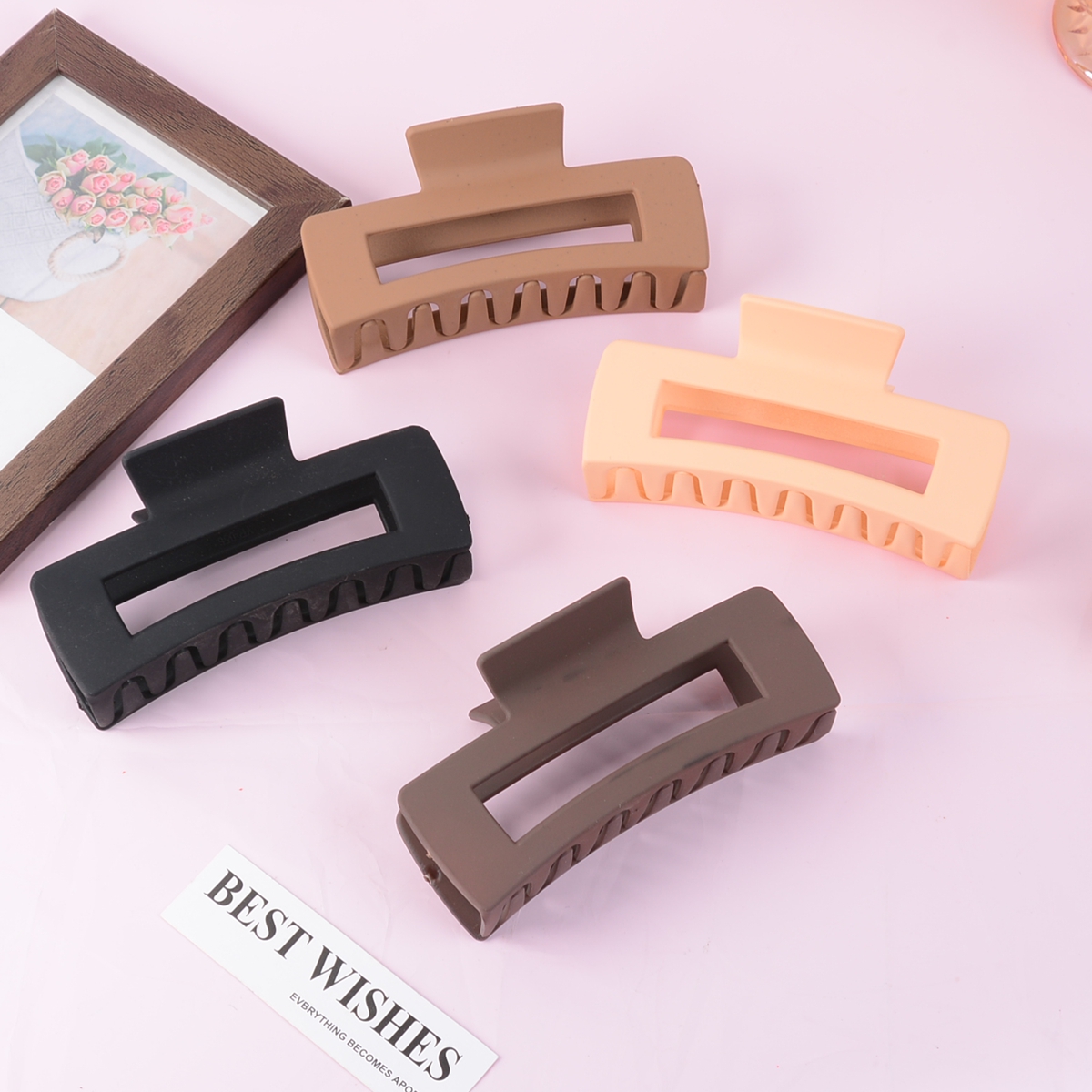 Black Hair Clips for Women - 8 - Hair Claw Clip Set recension och pris
