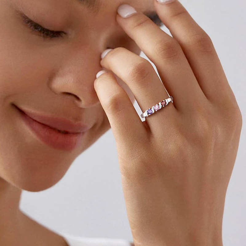 Personalized Names Ring with 1 - Wrap Ring Gold recension och pris