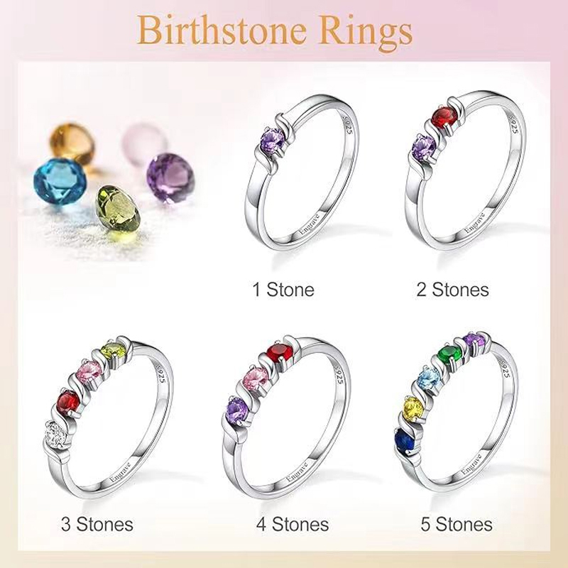 Personalized Names Ring with 1 - Wrap Ring Gold recension och pris