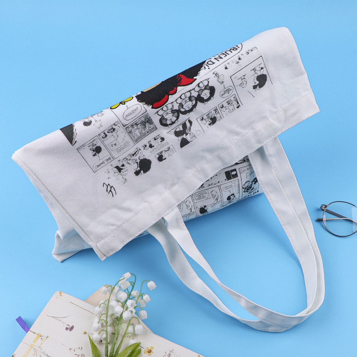 Fashion Canvas Tote Bag Women  - Women Accessories Trendy recension och pris