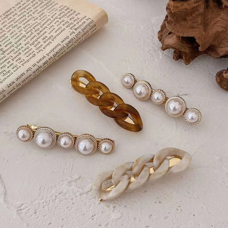 New Handmade Chain Hair Clips  - Women Accessories Combo Gift recension och pris