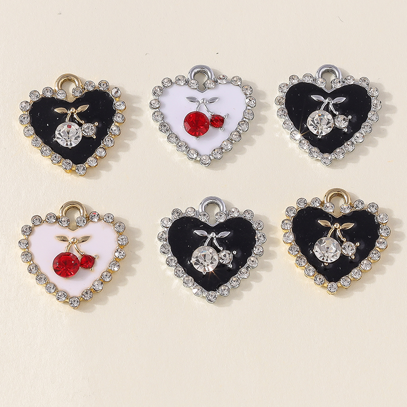 Leslie 10pcs 15*16mm Dainty Cr - Charm Necklace Dainty recension och pris