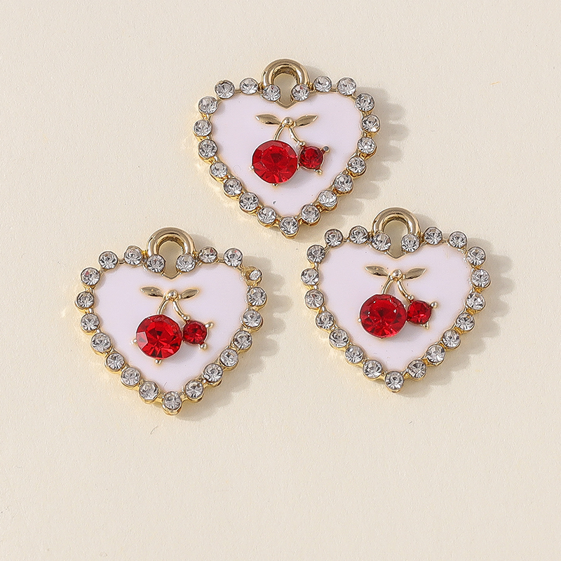 Leslie 10pcs 15*16mm Dainty Cr - Charm Necklace Dainty recension och pris