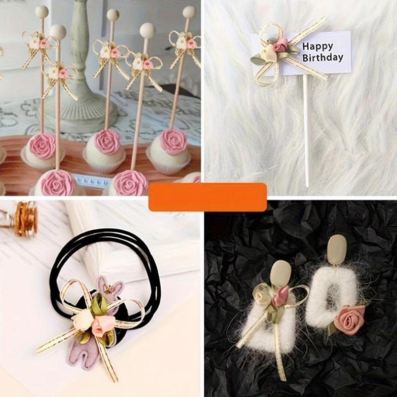(10pcs/pack) 4.5cm Rose Bud Bo - Women Accessories Gift Box recension och pris