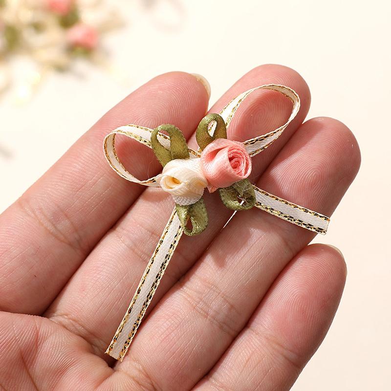 (10pcs/pack) 4.5cm Rose Bud Bo - Women Accessories Gift Box recension och pris