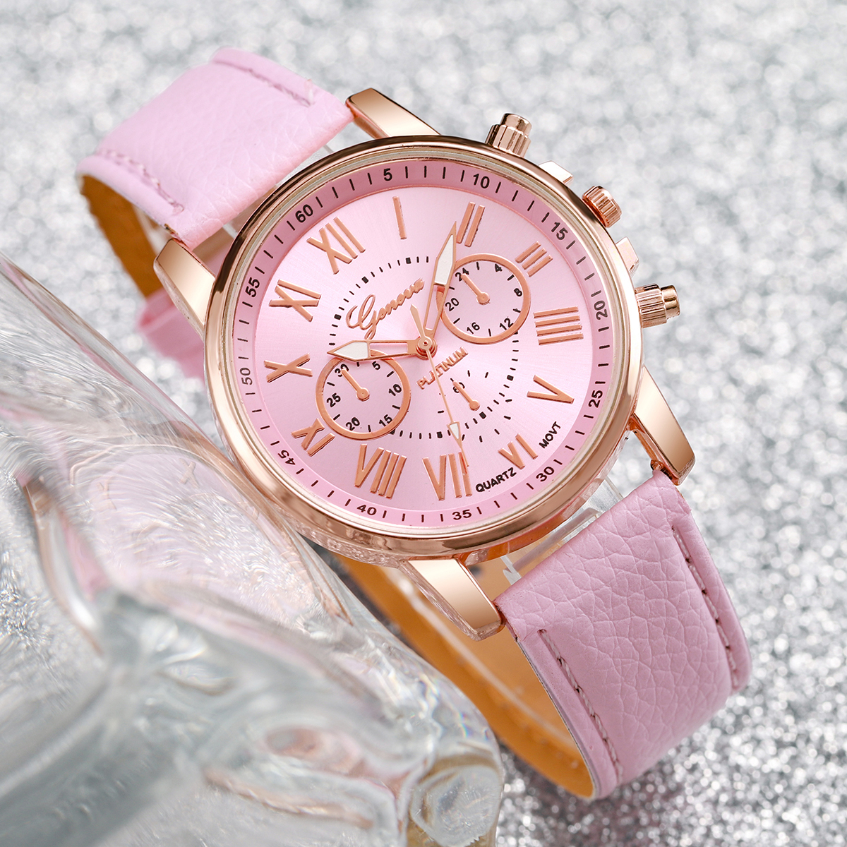 6PCS/Set Fashion Women Watches - Women Accessories Gift Box recension och pris