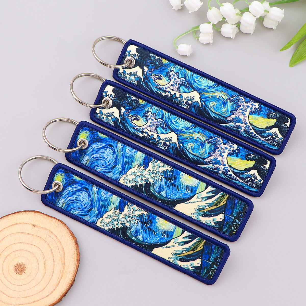 Van Gogh Embroidery Key Fobs K - Women'S Key Accessories recension och pris