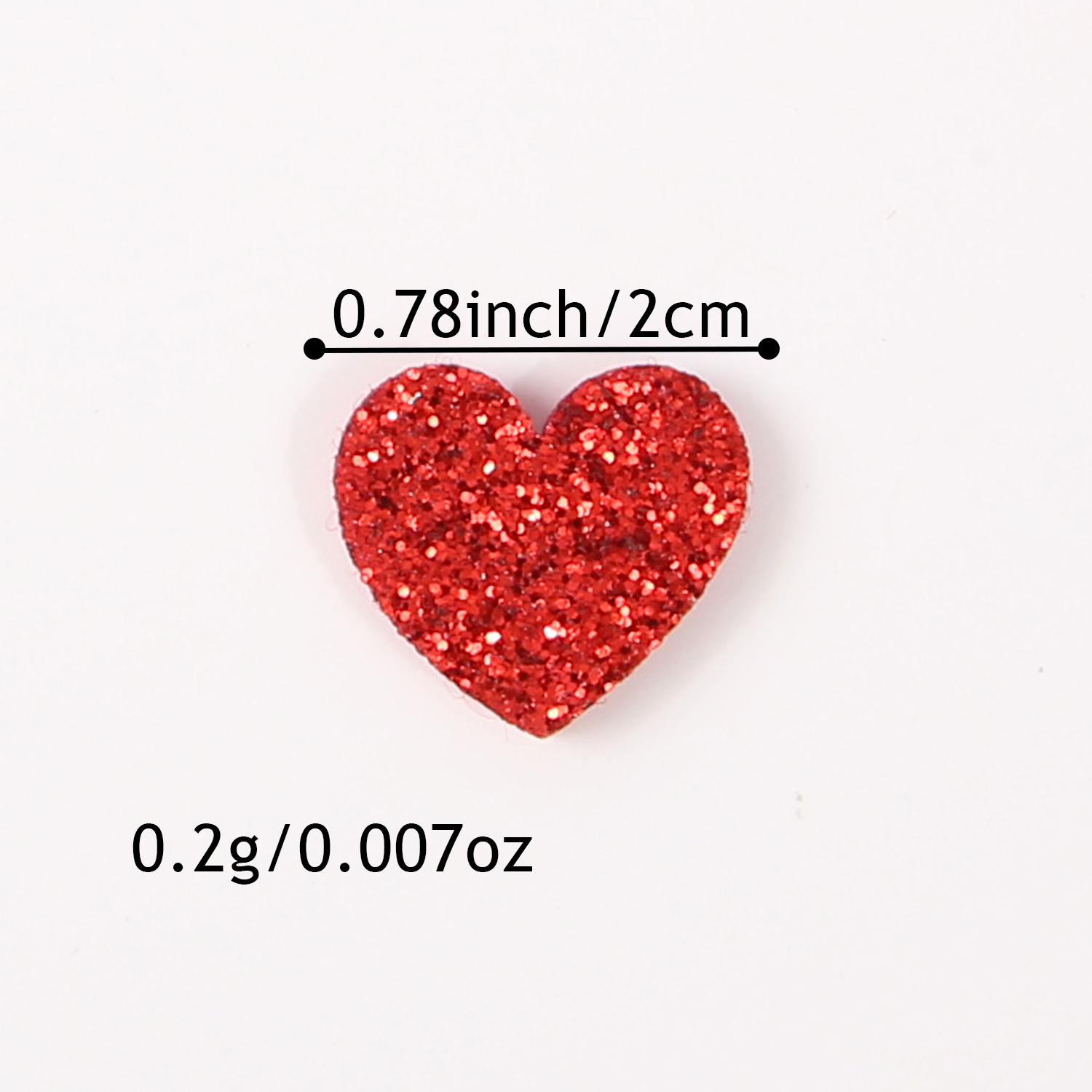30pcs Glitter Sequins Mini Hea - Women Accessories Gift Box recension och pris