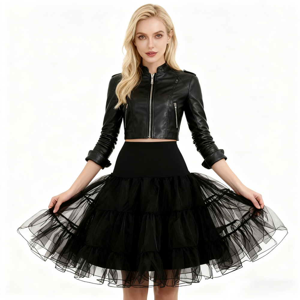 PESENAR 1950s Style Black Tull - Women'S Accessories In The 1950S recension och pris