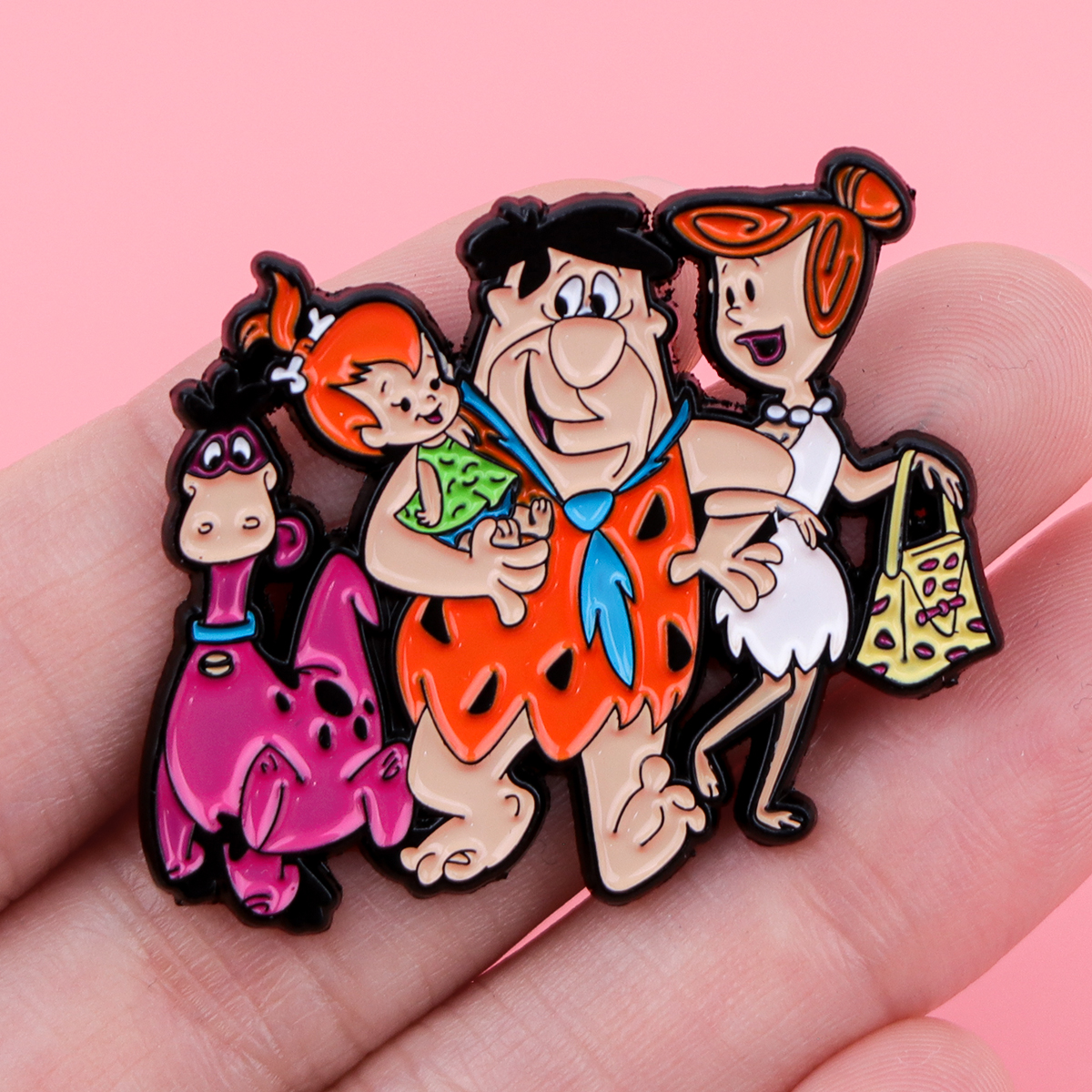 Cartoon Dinosaur Enamel Pin Ba - Women'S Accessories And Jewelry recension och pris