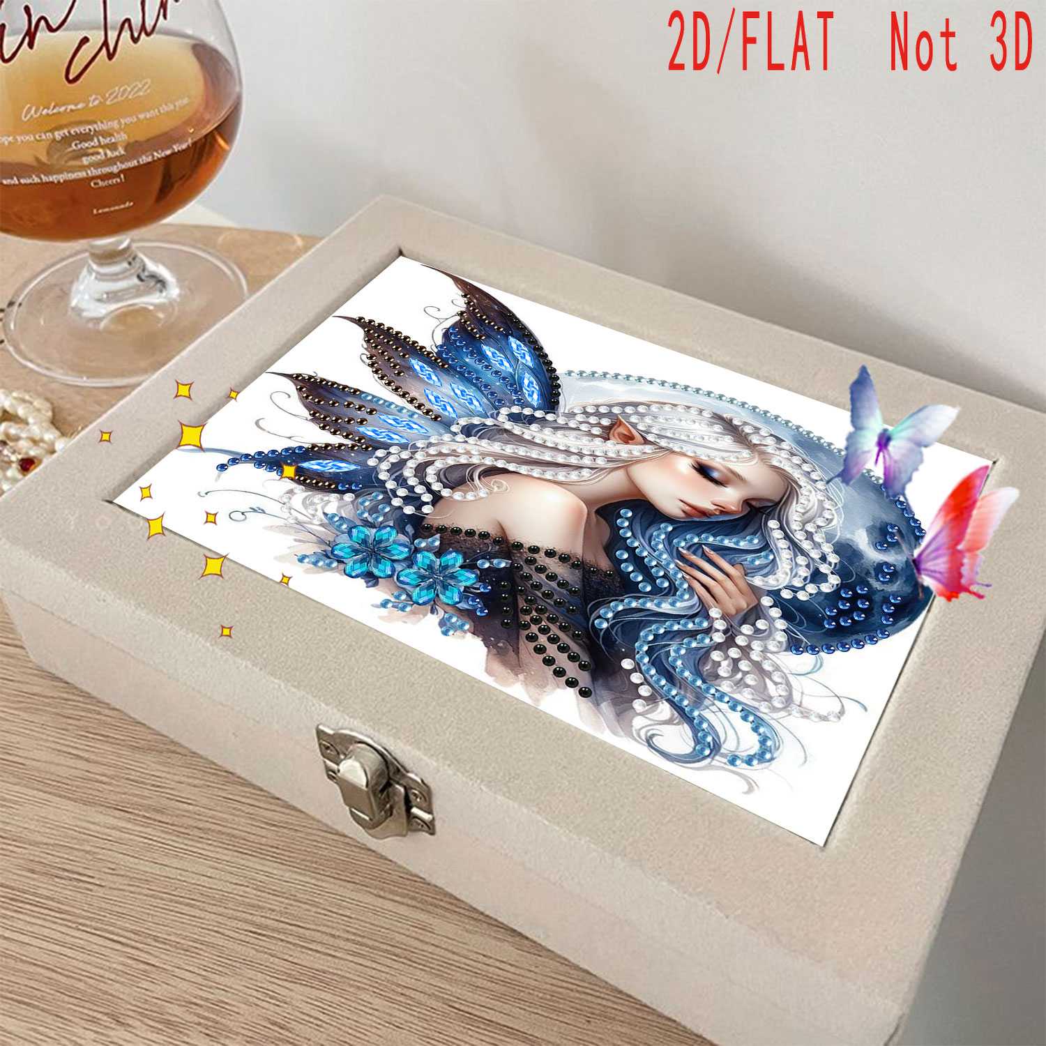 A new DIY colored diamond pain - Women Accessories Gift Box recension och pris