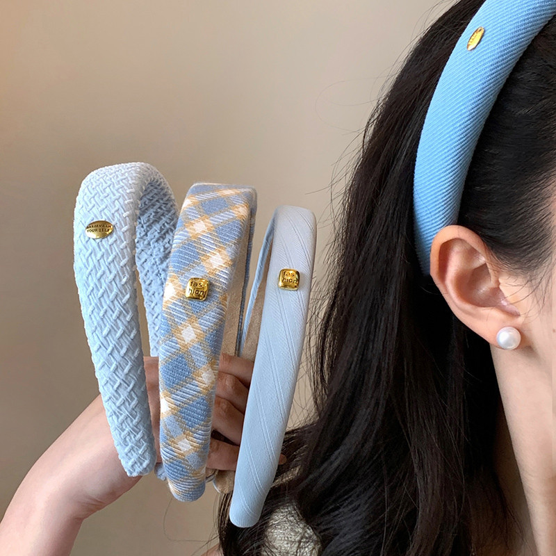 New Korean Style Sponge Headba - Wrap Ring Gold recension och pris
