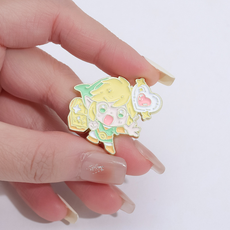 Adventure Game Badges Enamel P - Women'S Accessories And Jewelry recension och pris