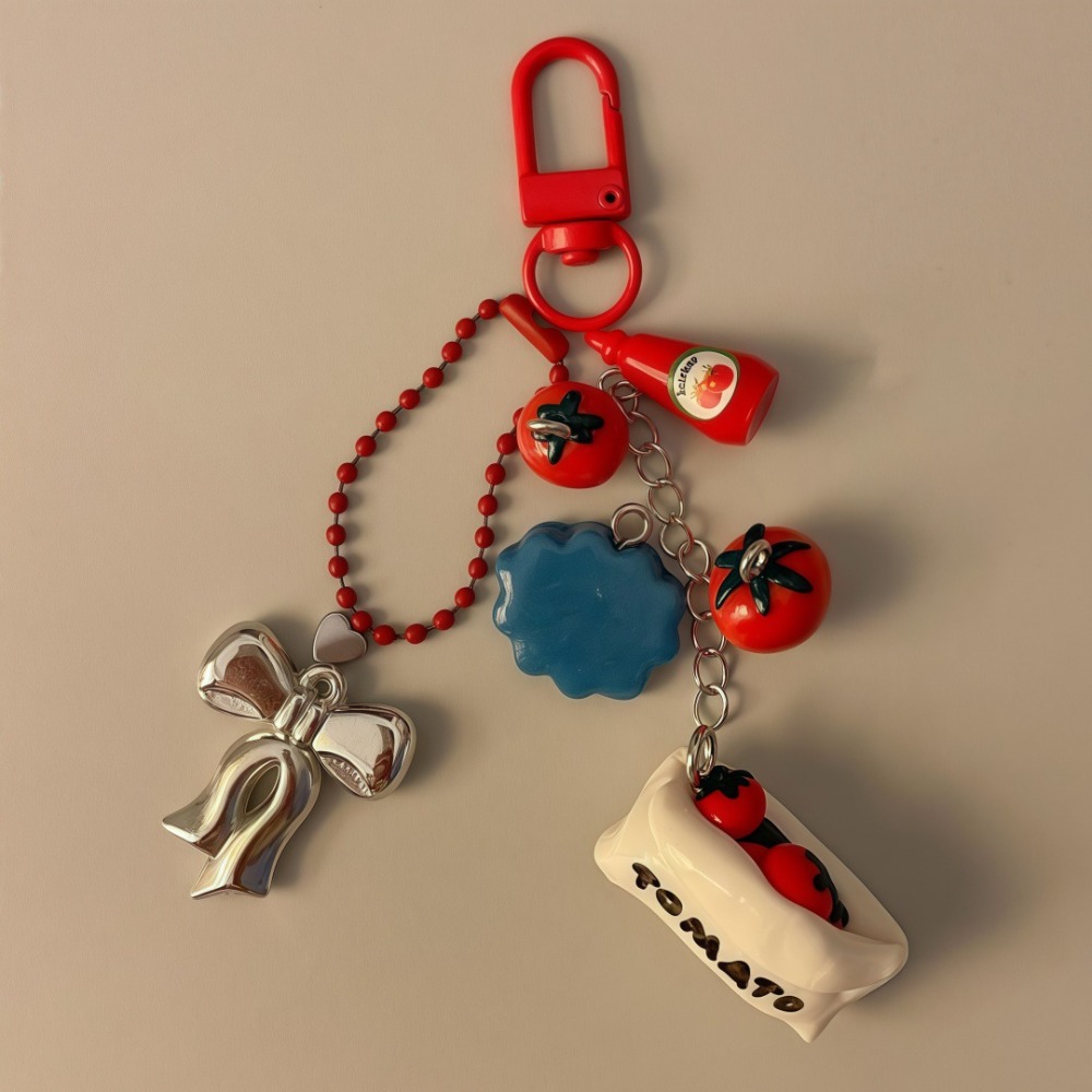 Hot Sale Creative Bow Tomato L - Women Accessories Sale recension och pris