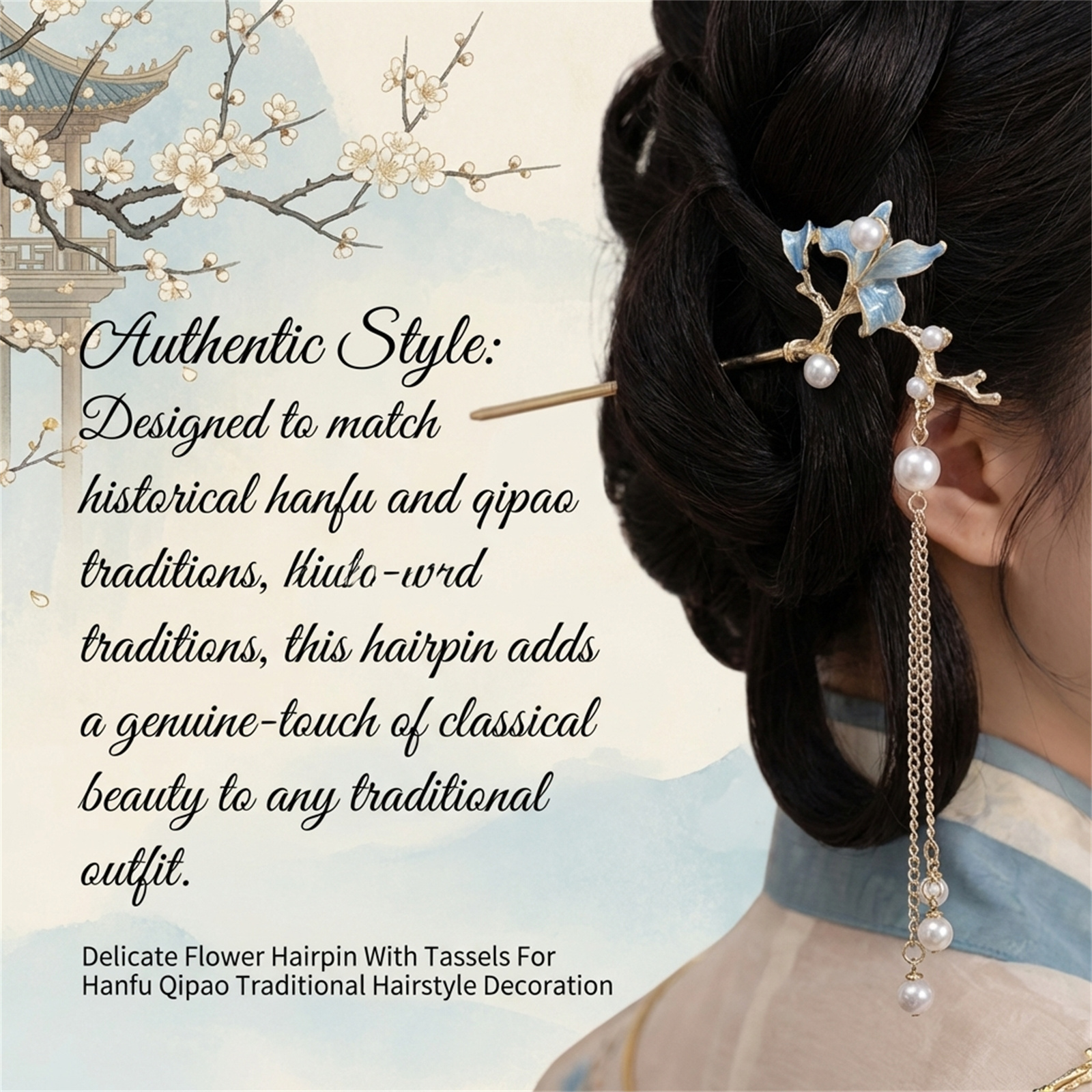 New Chinese Style Antique Hair - Young Women'S Accessories recension och pris