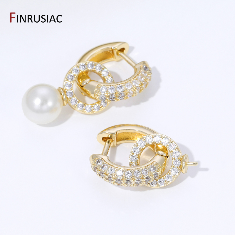 18K Gold Plated Brass Inlaid Z - Wrap Ring Gold recension och pris