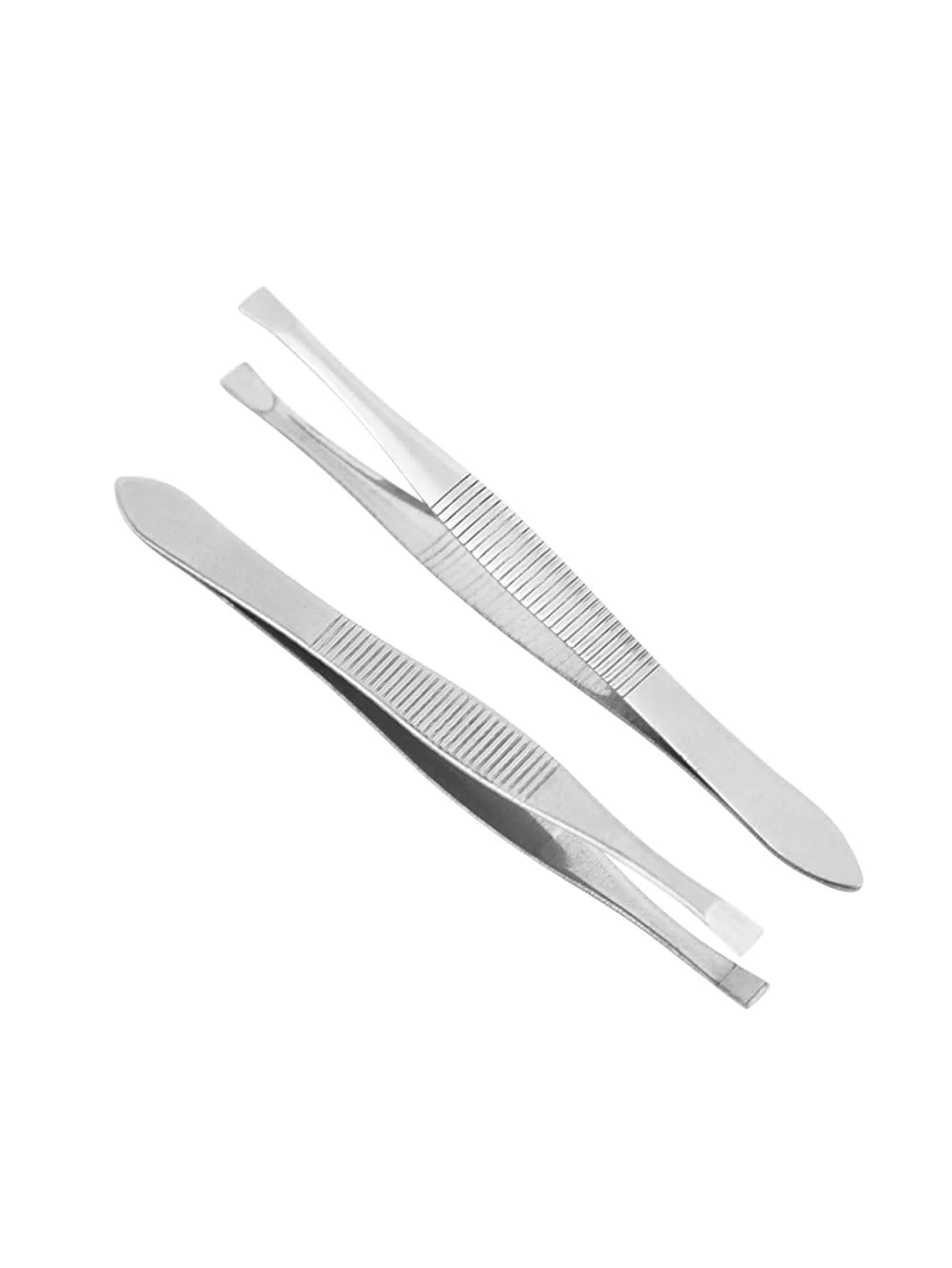 2pcs Stainless Steel Eyebrow C - Women Accessories Combo Gift recension och pris