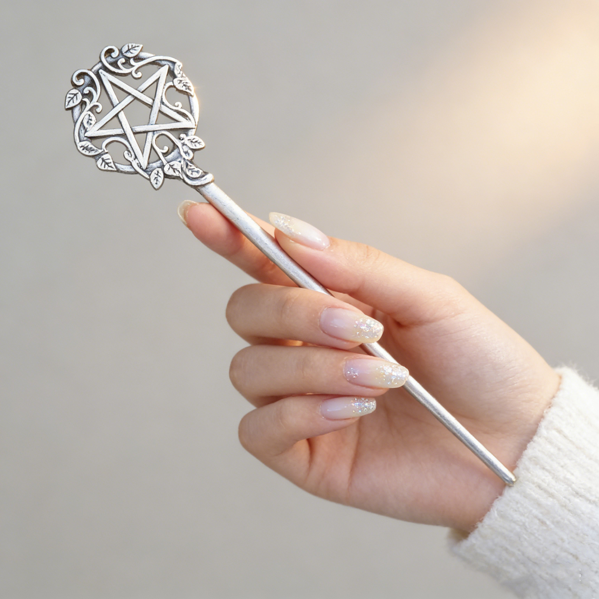 1pc Mystical Pentagram Hair St - Young Women'S Accessories recension och pris