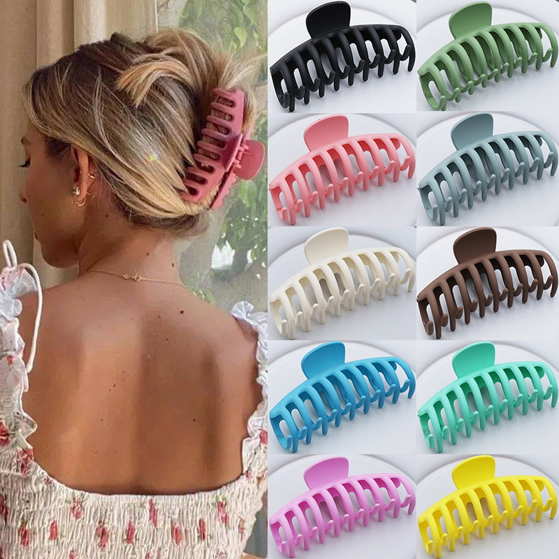 2022 New Large Size Hair Claws - Hair Claw Clip Set recension och pris