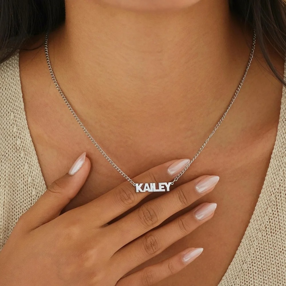 Customized Name Necklace with  - Women Accessories Gift Box recension och pris