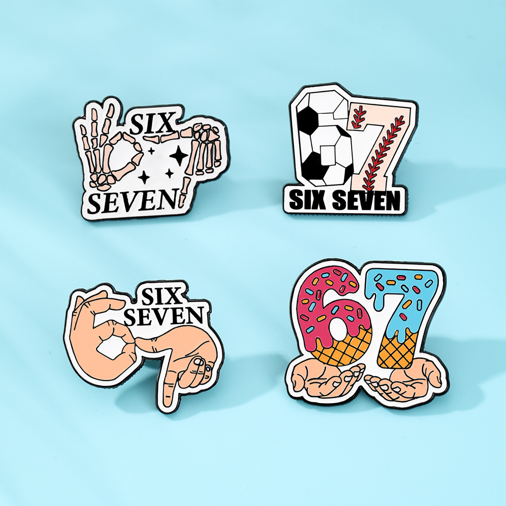 4pcs Set Cute Enamel Football  - Women'S Accessories And Jewelry recension och pris