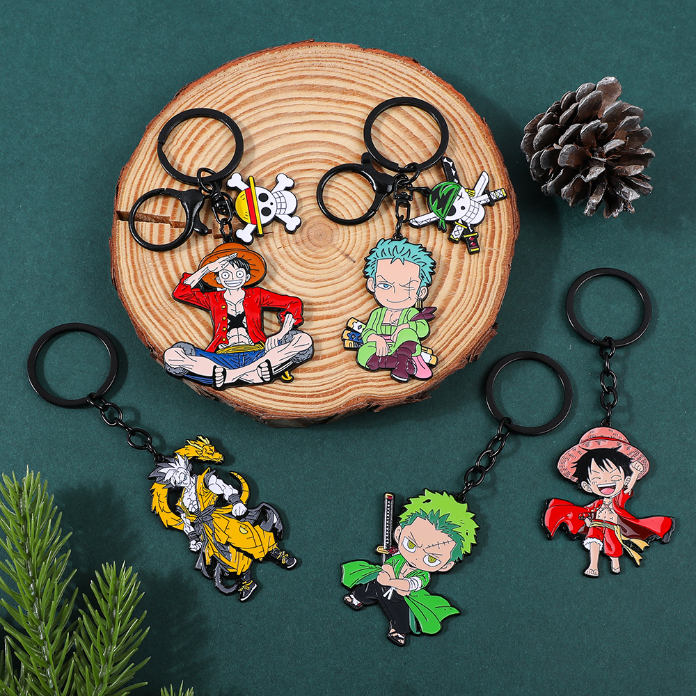 One Piece Anime Keychain Featu - Women'S Key Accessories recension och pris