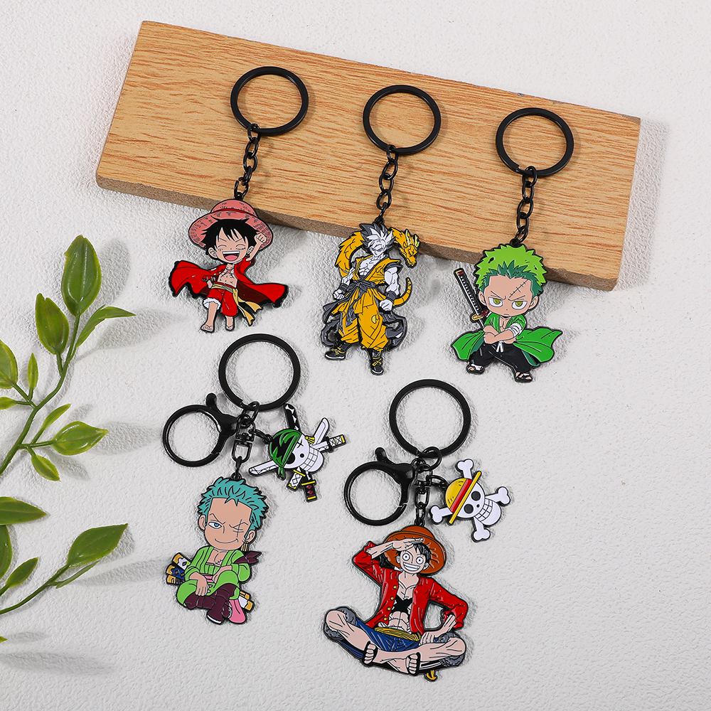 One Piece Anime Keychain Featu - Women'S Key Accessories recension och pris